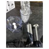 KOIOS Upgraded Immersion Blender Handheld, 1000W 12-Speed 5 in 1 Hand Mixer Stick Blender with 304 Stainless Steel Blade,Food Processor,Beaker,Egg Whisk&Milk Frother,Non-BPA,Smoothies Puree Baby F