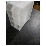 PeoTRIOL Pen Organizer, Pencil Holder, Multi-Functional Stationery Desk Organizer Makeup Lipsticks Storage for Office, School, Home Supplies Set of 4, 16 Compartment