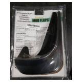 Zigeiya 2 PCS Car Mud Flaps, Precise Fitment Splash-Protection Tire Rear Mudguard, All-Weather Waterproof Protection Fender Flap, Universal Tire Modification Part for Most Cars SUVs Trucks (Black)