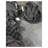 MTREO 10 Pack Black Round Tablecloths 90 Inch Round Tablecloth Wrinkle Resistant Washable Polyester Fabric Table Cloth Decorative Table Cover for Wedding Party Restaurant Buffet