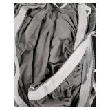 MAXIJIN Velvet Stretch Couch Cushion Covers Soft Sofa Cushion Cover Replacement Sofa Seat Cushion Slipcovers Furniture Protector with Elastic Bottom (1 Piece Sofa Cushion Cover, Light Grey)