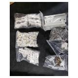 MLOQI Curtain Tracks Ceiling Wall Mounted with Soundproof Strips, Curtains Tracks Rails System, White Ceiling Track for Curtains 12-15 Feet