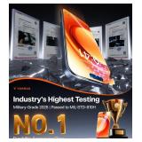 TORRAS for iPhone 17 Screen Protector [12Ft Military-Grade Shatterproof] [9H+ Aerospace Tempered Glass] Anti-Scratch Full Coverage Fit Screen Protector 17 6.3 2-Pack