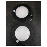 ZAGO LED 6 120 Volts Closet Light Wired, PIR Motion Sensor Ceiling Disc Light for Closet, Laundry, Garage, Pantry, Wet Location, ETL, Black