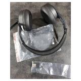 AOC Wireless Headset with Mic for Work, Bluetooth 5.4 Headphones with Noise Canceling Microphone, USB C, 30H, Clear Calls & Mic Mute for PC, Laptop, Cell Phones, Zoom - Black