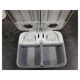 PetSafe Analog 2 Meal Programmable Pet Feeder, Automatic Dog and Cat Feeder - Dry or Semi-Moist Pet Food Dispenser, Slow Feed Portion Control (3 Cup/16 Ounce Total Capacity), Tamper-Resistant Design