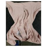 Mikccer Sleep Sack Swaddle Baby, Sleepsack Newborn for 3-6 Months, Swaddle Blanket Bottom with 2-Way Zipper, Easy to Change Diapers, Adapt to Arm in Out, TOG 1.0, Pink, Medium