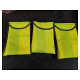 Lavori-AK Safety Vests Pack - Yellow Reflective High Visibility Construction ANSI Class 2 Work Vest for Men,Woman,Hi Vis Vest Mesh and Neon Silver Strip