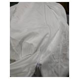 Queen Size Mattress Protector Bedbug Waterproof Zippered Cover Hypoallergenic Premium Quality Encasement White