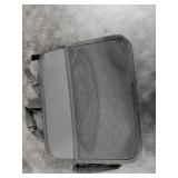 Uplien Car Organizer Bag for Back Seat Front Seat or Between Seats Premium PU Leather Hanging Storage Caddy with Tablet Holder Tissue Box Cup Bottle Holders Mesh Pockets for Kids Adults