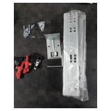 BAIDICE Soft Close Bottom Mount Drawer Slides 9 Inch Rails with Rear mounting Bracket Locking Devices Screws for Face Frame Or Frameless Application 9 inch, 1 Pair