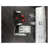 BAIDICE Soft Close Bottom Mount Drawer Slides 9 Inch Rails with Rear mounting Bracket Locking Devices Screws for Face Frame Or Frameless Application 9 inch, 1 Pair