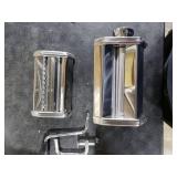 Sailnovo Pasta Maker Machine, 180 Roller Pasta Maker, 9 Adjustable Thickness Settings 2-in-1 Noodles Maker with Rollers and Cutter, Perfect for Spaghetti, Fettuccini, Lasagna or Dumpling Skin Silver