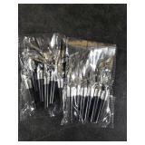 New Years Eve Party Supplies 2026-24 PCS Noise Makers, 12 Gold & 12 Silver Glitter Party Blowers for Adults, Bulk New Year Eve Birthday Christmas Noisemakers Horns