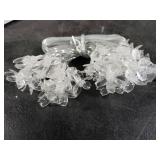 Battery Operated and USB Plug in Fairy Flower String Lights, 9.8 ft 30 LED Cherry Blossom 8 Modes Timer Indoor Bedroom Party Wedding Garden Christmas Easter Tree Hanging Decorations (Multi Color)