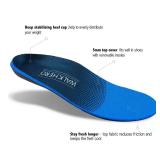 Inserts Relieve Plantar Fasciitis - Flat Feet Insoles Arch Supports, Orthotic Insoles for Foot Pain Arch Pain Reduce Muscle Fatigue Absorb Shock (Mens 5-5 1/2 | Womens 7-7 1/2)