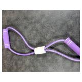 Fitness Resistance Bands-6 Tube, Resistance Bands with Foot Loops, Sit Up Training Band, Upgraded Smart Stirrup Puller,Fitness Pedal Ankle Puller, Pedal Puller Rope (Purple)