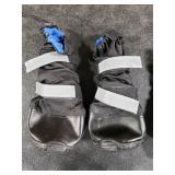 Hipaw Waterproof Dog Boots for Winter Snow Rain,Non-Slip Dog Shoes for Medium to Large Dogs,Extended Cuff Paw Protectors for Outdoor Walking Hiking