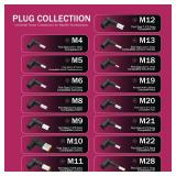 GreBed 90W Universal Laptop Charger AC Adapter Replacement for Lenovo HP Dell ASUS Acer Samsung Sony Fujitsu Notebook Ultrabook Chromebook Latitude Inspiron Pavilion Power Supply Cord with 15 Tips