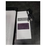 Galaxy Tab S10 Ultra / S9 Ultra Keyboard Case-7 Colors Backlight Keyboard, Smart Protective Cover with S Pen Holder for Samsung Galaxy Tab S9 Ultra 2023/S8 Ultra 2022 14.6 inch - Black