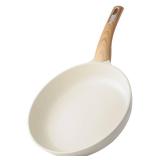 SENSARTE Ceramic Nonstick Frying Pan Small Skillet 8/9.5/11/12.5Inch Non Stick Omelet Pan, Non-toxic Kitchen Cooking Chef