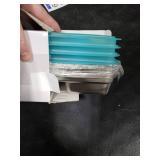 WandaQueen 4 Pack Stainless Steel Snack Containers Reusable with Lid, Grab and Go 2 Compartment Snack Food Storage Containers for School Travel and Outdoor Camping Dishwasher Safe