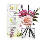 COCODOR Rose Flower Reed Diffuser/Lovely Peony/6.7oz(200ml)/1 Pack/Reed Diffuser, Reed Diffuser Set, Oil Diffuser & Reed Diffuser Sticks, Home Decor & Office Decor, Fragrance and Gifts