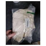 Canvas Laundry Bag with Handles & Drawstring Closure 27.5 Lx35H, Thick Cotton Laundry Bag Large Heavy Duty Washable Dirty Clothes Travel Sack for Camp, College Dorm, Laundromat (Beige L, 2 Pack)