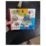Ziogogco 48 Pcs Game Gifts, Balance Stacking Blocks Game Perfect for Family, Parties, Travel,Boys Girls Gifts Novelty Toy Gift for Kids or Friends