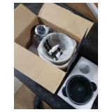 GANIZA Food Processors, Electric Food Chopper with Meat Grinder & Vegetable Chopper - 2 Bowls (8 Cup+8 Cup) with Powerful 450W Copper Motor