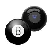 Yassk Mystic 8 Ball Retro Edition Fortune Telling Ball with Floating Answers, Novelty Toy Funny Gift Mystic Black Ball