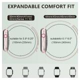 MARGE PLUS Compatible with Apple Watch Band 38mm 40mm 41mm 42mm 44mm 45mm 46mm 49mm Women Men, Stainless Steel Mesh Loop Magnetic Clasp Replacement for iWatch Series 11 10 9 8 7 6 5 4 SE3 SE2 Ultra 3