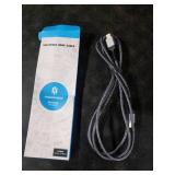 HDMI Cable 6.6 ft, Highwings 4K HDMI 2.0 Cord with High-Speed No Flickering, Nylon Braided & Gold-Plated Connectors, HDR, Ethernet, ARC, 3D, HDCP 2.2, Compatible with 4K TVs, Monitor, Streaming Device