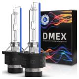 DMEX D2S HID Headlight Bulbs Xenon 35W Replacement 85122 66240 66040 66240CBI - Pack of 2, 8000K White Blue (Not fit Halogen Headlamp)