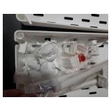 SPACELEAD Slim Storage Cart 3 Tier,Bathroom Organizer Rolling Utility, Mobile Shelving Unit Slide Out for Office, Kitchen, Laundry Room & Narrow Places,White