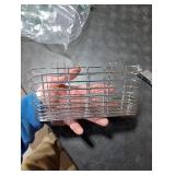 304 Stainless Steel Utensil Holder, Silverware Drying Rack with Hooks for Dish Drainer, Knife and Fork Drainer Basket with 3 Divided Compartments, Kitchen Drainage Basket Accessories, Rust Proof