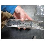 304 Stainless Steel Utensil Holder, Silverware Drying Rack with Hooks for Dish Drainer, Knife and Fork Drainer Basket with 3 Divided Compartments, Kitchen Drainage Basket Accessories, Rust Proof