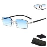 Clarity Blue Glasses, Unisex Automatic Adjustment glasses, Blue Light Blocking Glasses, Clarity Glasses, Relieve Eye Fatigue Symptoms Caused By Electronic Screens, With An Elegant Glasses Case