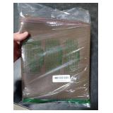 Hearth Rugs for Fireplaces Fire Resistant, 48 x 28 x 0.04 inch Fireproof Fireplace Mat Hearth Rug, Hearth Pads for Wood Stove Fireplace Indoor Outdoor, Protect Floors Carpets from Sparks Embers-Brown