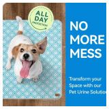 Washable Pee Pads for Dogs - Extra Thick Reusable Puppy Pads with Super Absorbency, Waterproof & Non-Slip Dog Pee Pads for Potty Training , Whelping , Playpen , Crate , Prevents Leakage 72x72