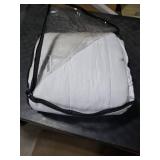 King Size Weighted Blanket for Adults (20 lbs, 80 x 87, White) Cooling Heavy Blanket for Sleeping Perfect for 190-210 lbs, Breathable Blanket for Adults & Couple All Season, Machine Washable