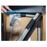 ALLY PEAKS Pull Up Bar Thickened Steel Pipe Super Heavy Duty Steel Frame Upper Workout Bar| Multi-Grip Strength for Doorway | Indoor Chin-Up Bar Fitness Trainer for Home Gym Portable (silver2)