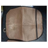 Auto Newer Breathable Universal Four Seasons Car Seat Covers, Luxury Car Seat Cushion Protectors for Front Seat Bottoms,Compatible with 95% Vehicles Fit for Cars Truck SUV (Gold Beige,2PCS)