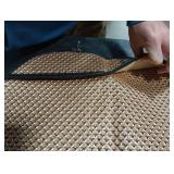 Auto Newer Breathable Universal Four Seasons Car Seat Covers, Luxury Car Seat Cushion Protectors for Front Seat Bottoms,Compatible with 95% Vehicles Fit for Cars Truck SUV (Gold Beige,2PCS)