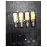 ALIDE E12 LED Candelabra Light Bulbs 6W C7,Replace E12 60 Watt Halogen Equivalent,Warm White 2700k T6 110V 120V Small Base E12 LED Bulbs for Ceiling Fan Chandelier Lighting,550lm 4Pack