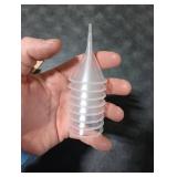 Biokany Mini Funnel 8 Pcs Kitchen Use Funnels Small Narrow Neck Plastic Urn Filling Tool for Lab Bottle,Sand Painting,Perfume,Spice,Powder,Essential Oil,Kitchen Food Grade Plastic,Water Bottle