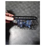 HOKEMOM 3-in-1 Kitchen Sink Caddy Organizer with Sponge Holder, Brush Holder, Extra Rack for Scrubber, Sink Stopper, Dish Cloth Hanger - Strong Dual Suction Cup, 2.0mm SUS304 Stainless Steel - Black