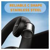 Rayfun No Tool Required Easy Set Up Silicone Steering Wheel Spinners for Automobiles