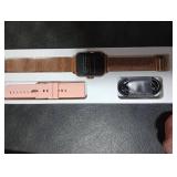 CASCHO Smart Watches for Women (Android/iOS), 1.85 HD Smart Watch with Calls/Messages/AI Voice Control, Sleep/Heart Rate, 120+ Sports Modes Fitness Tracker Watch, Gold & Pink Dual Strap