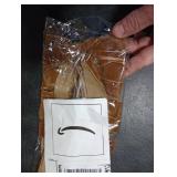 12Pcs Vintage Velvet Ribbon Bows Christmas Tree Decorations,5in x 10in Brown Xmas Ornaments for Tree Home Party Front Door Wreath Holiday Decor